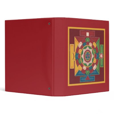 BINDER Mandala of the 5 Elements -great for dharma by Tibetan_Thangka_Art