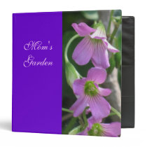Binder - Mom's Garden binders