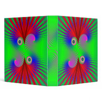 Binder: Odd Bird Fractalicious Binder by Aquavel Binder: Odd Bird Fractalicious Binder