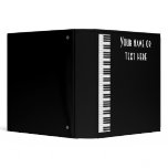 Binder - Piano Keys black white