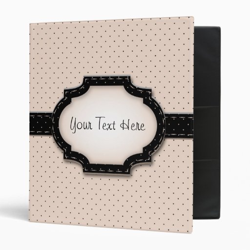 binder polka dot and flowers zazzle binder polka dot and flowers zazzle