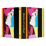 BINDER ~ Pop Art Abstract "Member of The Band"
