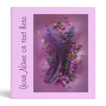 Binder - Purple Fairys Feather