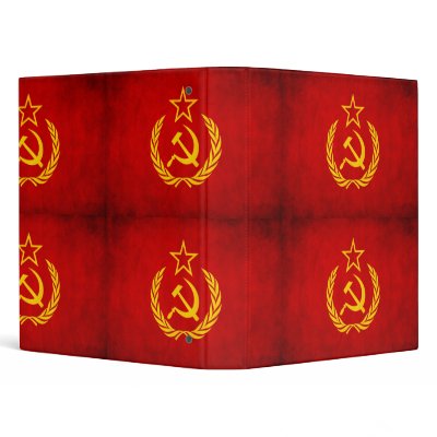 binder russia ussr red hammer sickle student by SexyGeekWithAttitude
