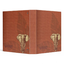 Binder Safari Elephant by forbes1954 Binder Safari Elephant
