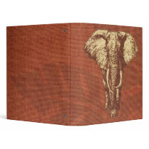 Binder Safari Elephant by forbes1954 Binder Safari Elephant