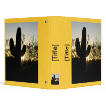 Binder / Saguaro Sunset by moxieann Binder / Saguaro Sunset