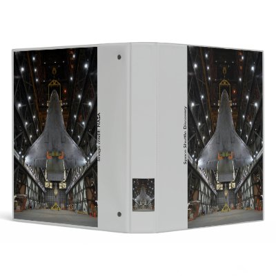 Binder / Space Shuttle Discovery / Hanger view by moxieann