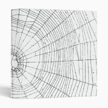 Binder, Spiderweb, Black inside