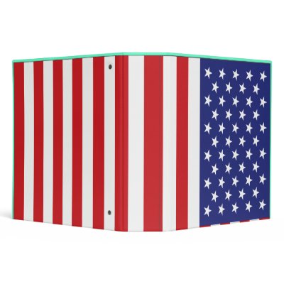 BINDER :: Stars and Stripes of USA by adellaandmella