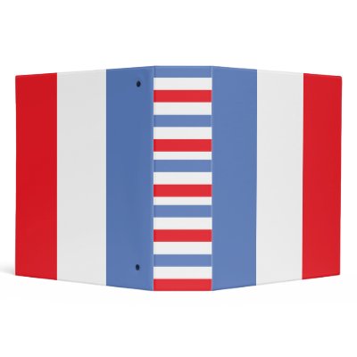Binder :: Stripes of France by adellaandmella