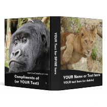 Binder Template (customize pictures and text)