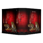 Binder Tiger Cheetah Leopard Wild Animals