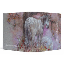 Binder - Unicorn Dappled Mare by pawtraitart Binder - Unicorn Dappled Mare