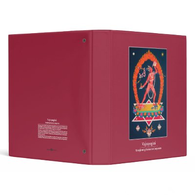 BINDER Vajrayogini - perfect for your Dharma texts by Tibetan_Thangka_Art