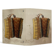 Binder Vintage Accordion