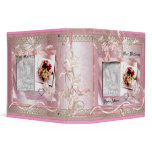 Binder Wedding Photo Album Pink Floral Frame