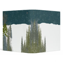binder winter woods by TheGrinchsCloset binder winter woods