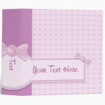 Binder with candies