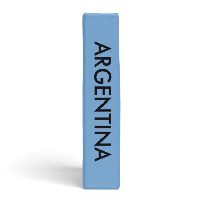 Binder with Flag of Argentina by AllFlags
