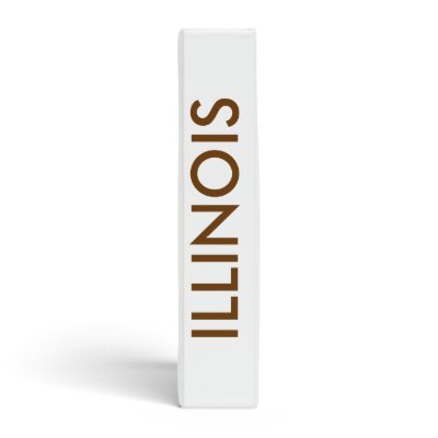 Binder with Flag of Illinois, USA by AllFlags