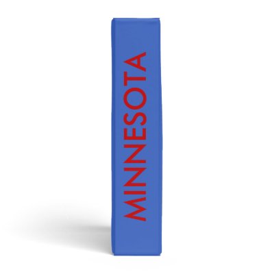 Binder with Flag of Minnesota, USA by AllFlags