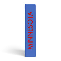 Binder with Flag of Minnesota, USA
