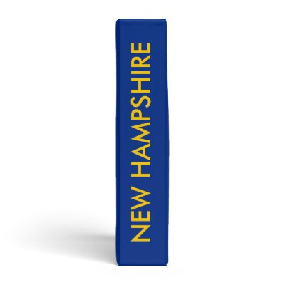 Binder with Flag of New Hampshire, USA by AllFlags