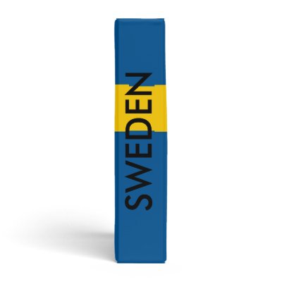 Binder with Flag of Sweden by AllFlags