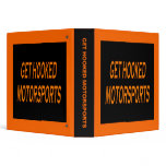Binder with GET HOOKED MOTORSPORTS "Plain" design
