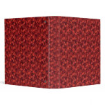 Binder with Leaf Design in Bright Fall Colors