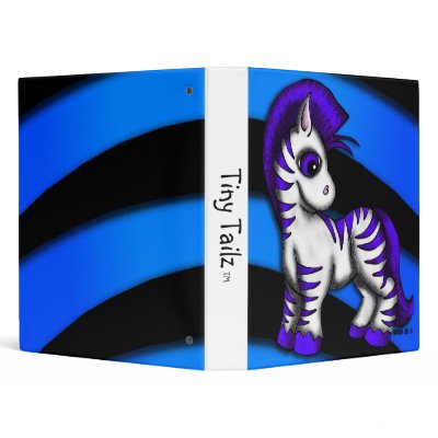 Binder - Zoe Zebra by TinyTailz