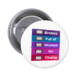 Binders Full of Women for Obama Button