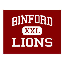 Binford - Lions - Middle - Richmond Virginia Post Cards