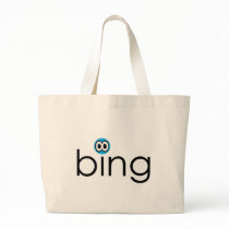 BiNG jumbo tote bags by raisy1972 BiNG jumbo tote bags