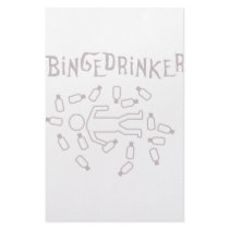 binge drinker icon stationery