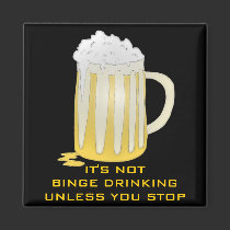 BINGE DRINKING magnets