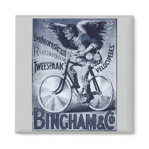 Bingham & Co. Velocipedes Refrigerator Magnet