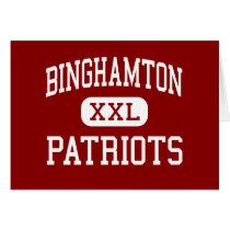Binghamton - Patriots - High - Binghamton New York cards