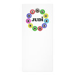 Bingo Babe Judi Custom Rack Cards