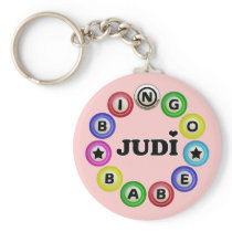 Bingo Babe Judi Key Chains
