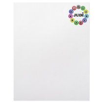 Bingo Babe Judi Personalized Letterhead