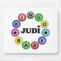Bingo Babe Judi Mouse Pad