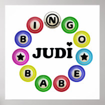 Bingo Babe Judi Posters