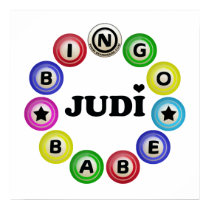 Bingo Babe Judi Posters