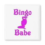 Bingo Babe Fridge Magnet