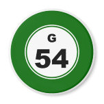 Bingo Ball G Fridge Magnets