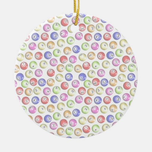 Bingo Christmas Ornaments & Bingo Ornament Designs Zazzle