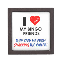BINGO! Bingo designs for the fabulous player! Premium Trinket Box