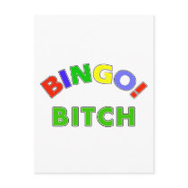 Bingo Bitch 2 postcards